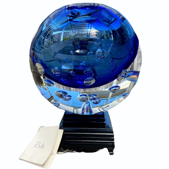 Beranek • Vladimir Svab Signed Czech Art Glass 7lb - Picture 2 of 9